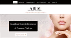 Desktop Screenshot of permanent-makeup.co.za